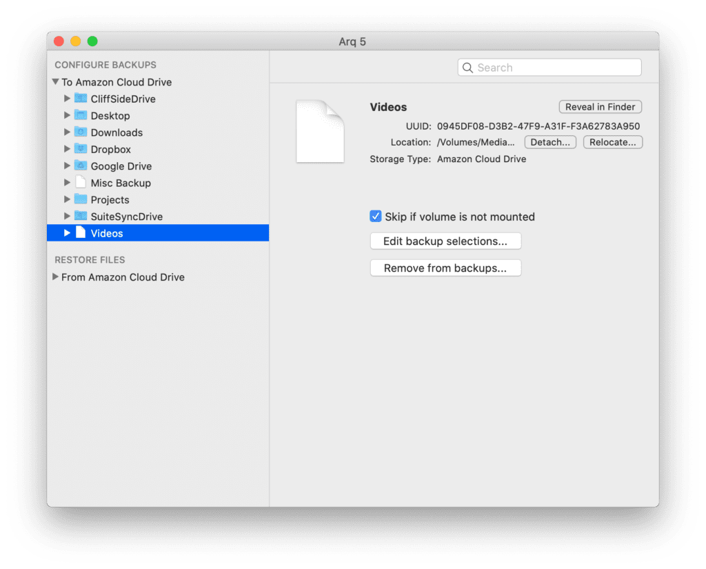 any plans to configure arq backup to work with icloud